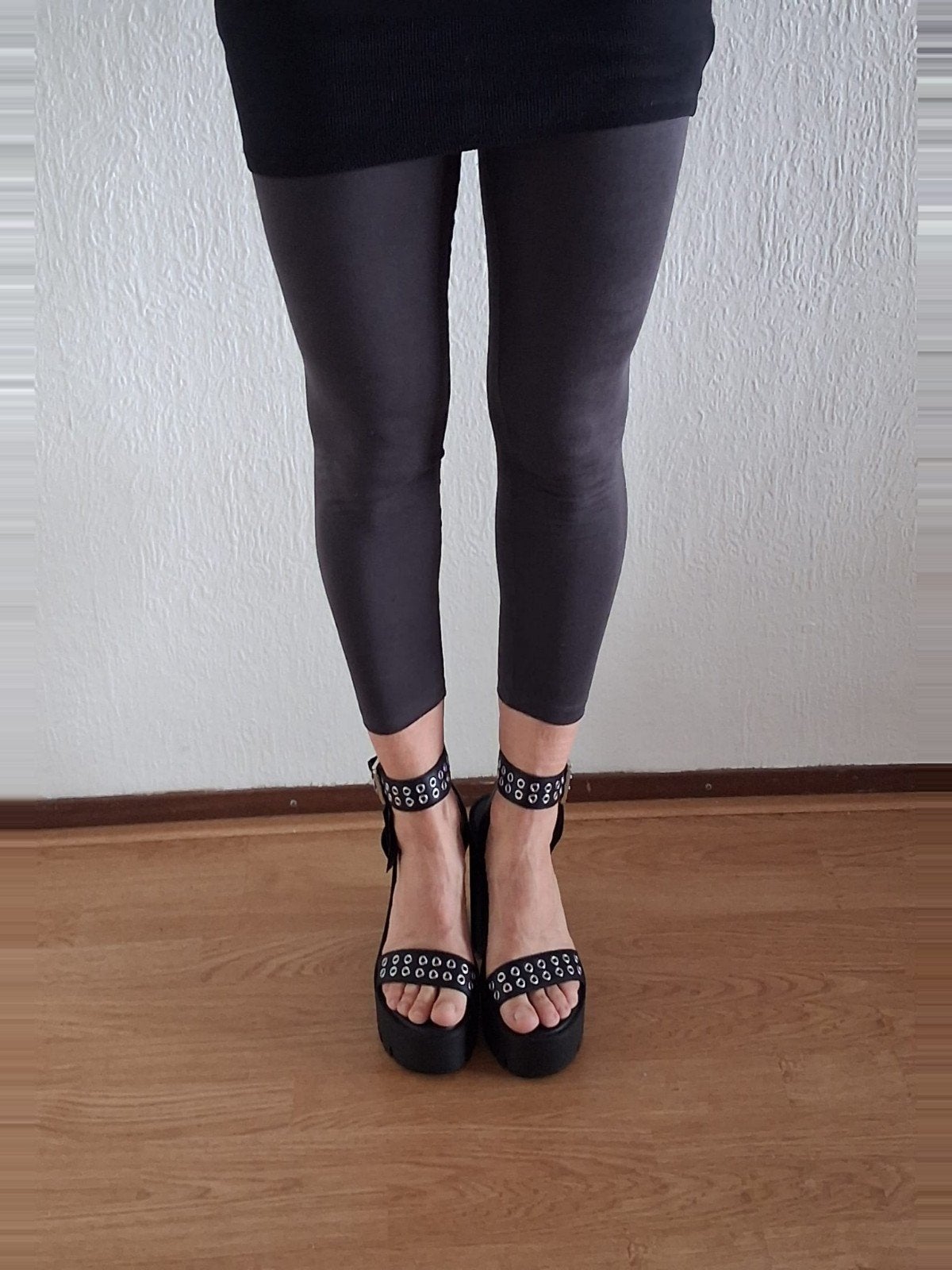 Buffalo Jalilia blokhak sandalen zwart vegan lee, Verzenden