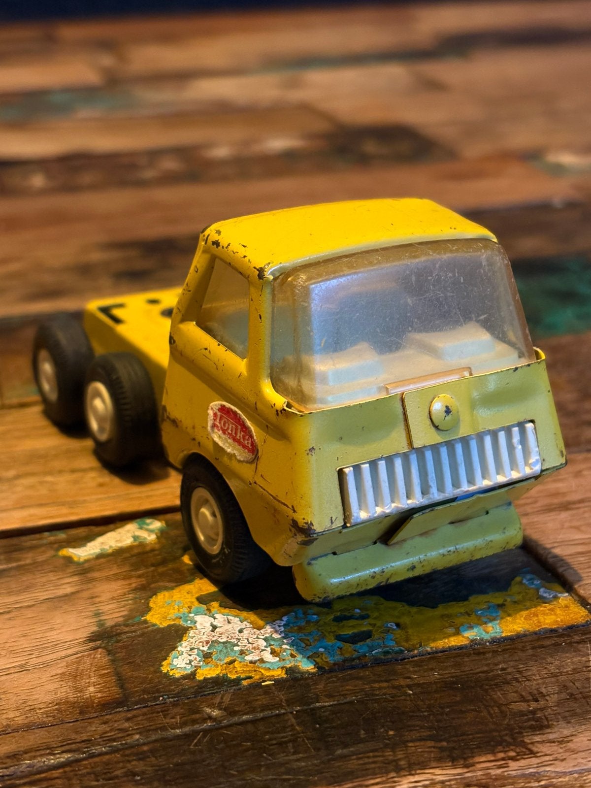 Tonka trekker / Truck Tractor – vintage - origineel, Ophalen of Verzenden, Zo goed als nieuw, Bus of Vrachtwagen, Overige merken