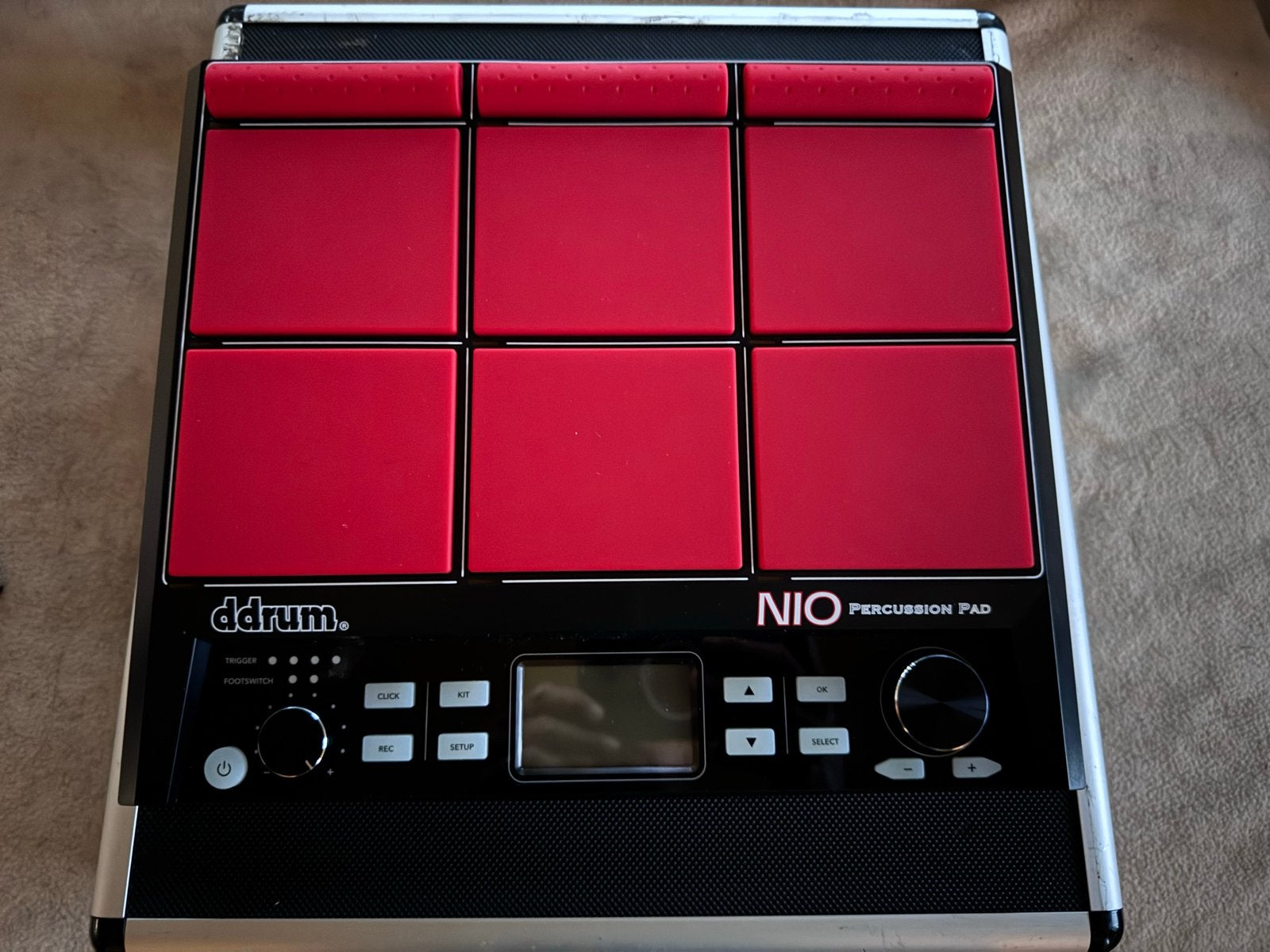 ddrum Nio Percussion Pad met Thomann koffer, Ophalen of Verzenden, Zo goed als nieuw, Overige merken, Elektronisch