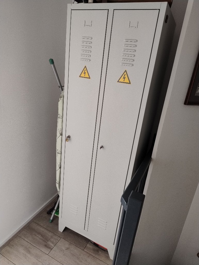 Industriële lockerkast, Huis en Inrichting, Kasten | Lockerkasten, Ophalen, Gebruikt
