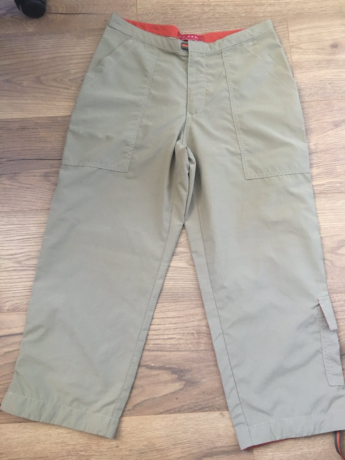 10 FEET Capri Broek Maat M - Zo goed als nieuw, Maat 38/40 (M), Beige, Ophalen of Verzenden, Zo goed als nieuw