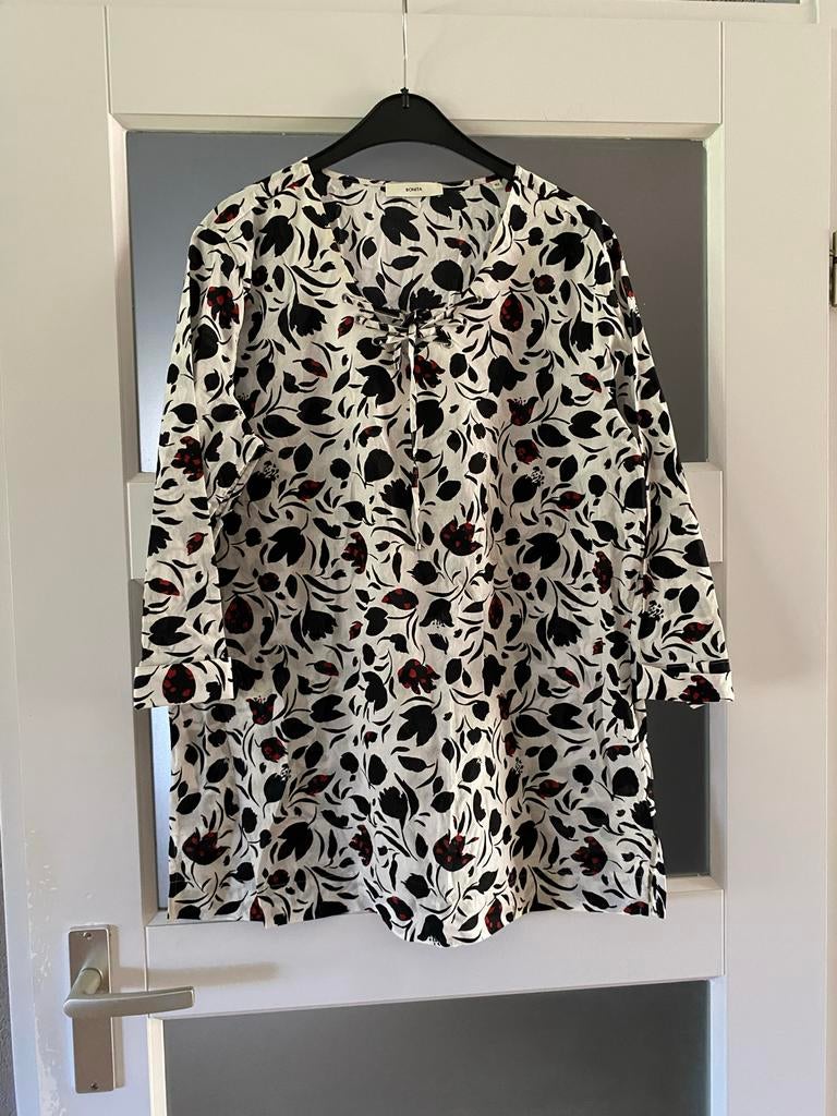Stijlvolle Bonita blouse - maat 42, Ophalen of Verzenden, Zo goed als nieuw, Maat 42/44 (L), Wit