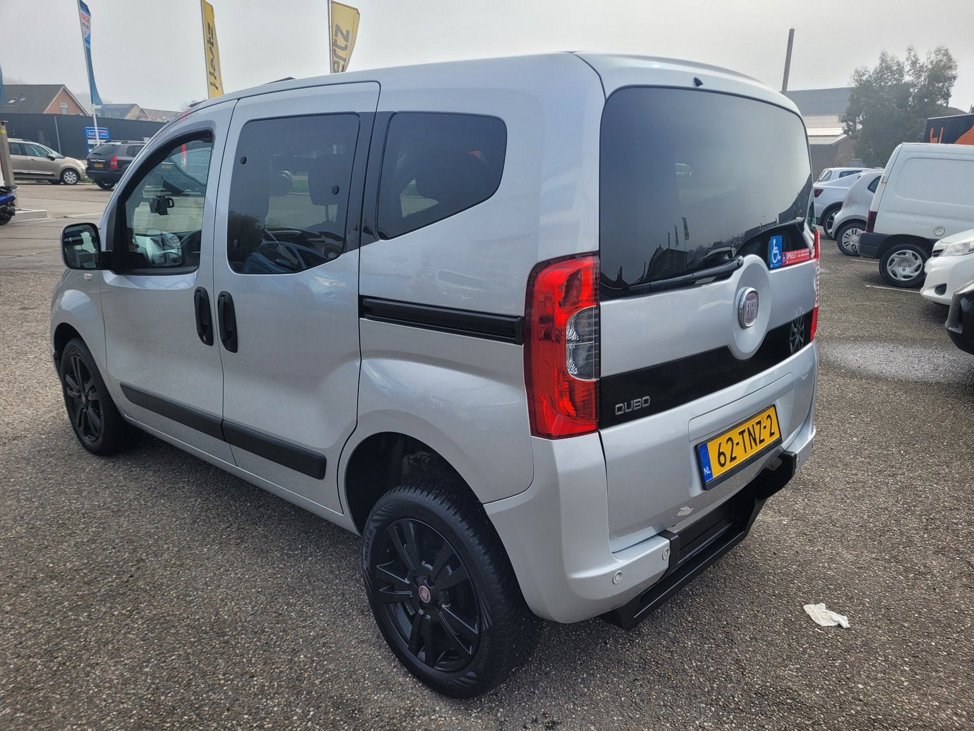 Fiat Qubo 1.4 Dynamic Rolstoelauto, Auto's, Voorwielaandrijving, Euro 5, 400 kg, Origineel Nederlands