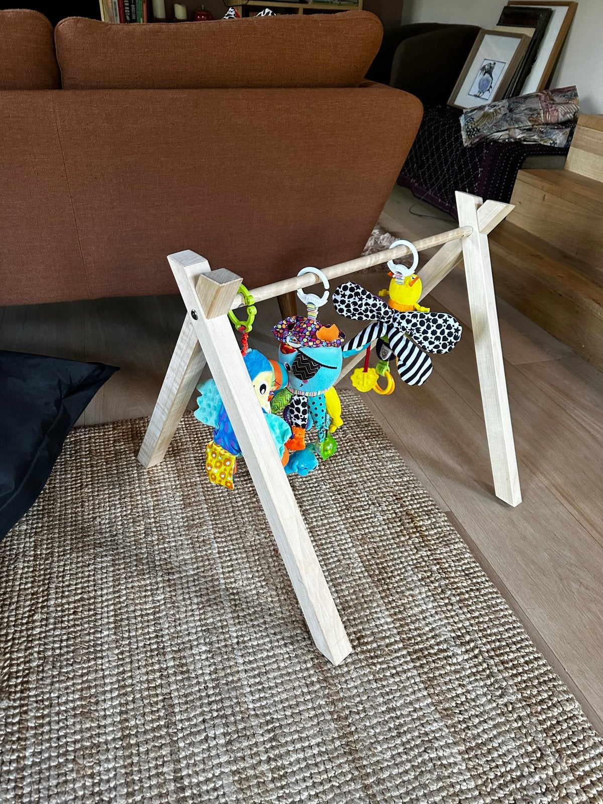 Babygym met Lamaze Freddie Vuurvlieg en meer speelgoed, Ophalen, Gebruikt, Babygym, Met geluid