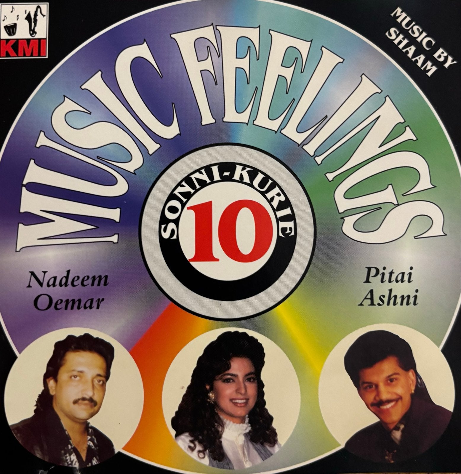 Music Feelings 10 - Sonni Kurie, Nadeem, Oemar, Pitai, Ashni, Verzenden, Gebruikt, Album, Inclusief doosje