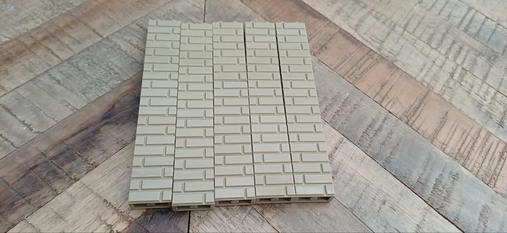 50x Dark Tan Lego Masonry bricks, Ophalen of Verzenden, Zo goed als nieuw