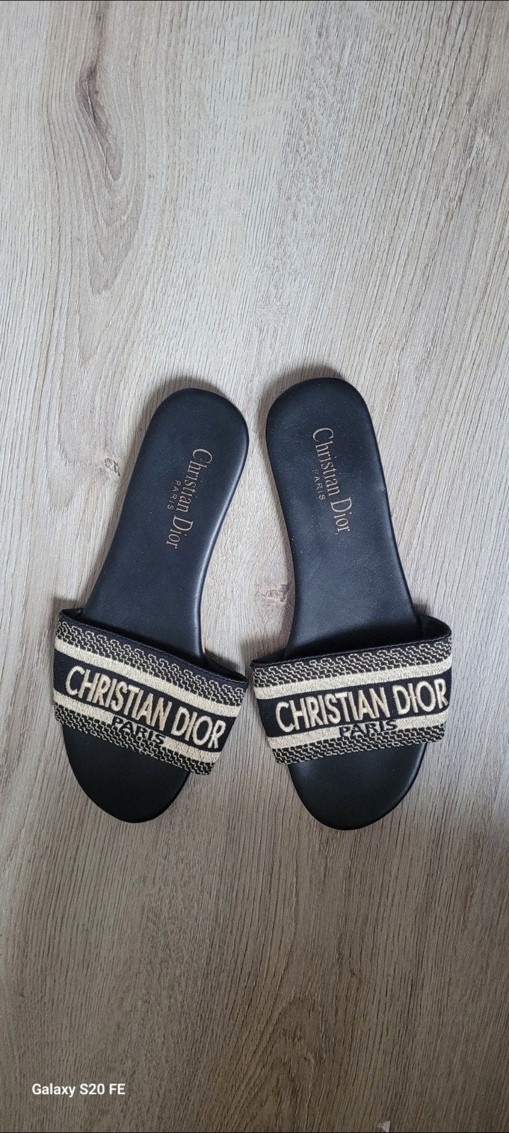 christian dior slippers, Kleding | Heren, Ophalen of Verzenden, Overige maten, Zwart