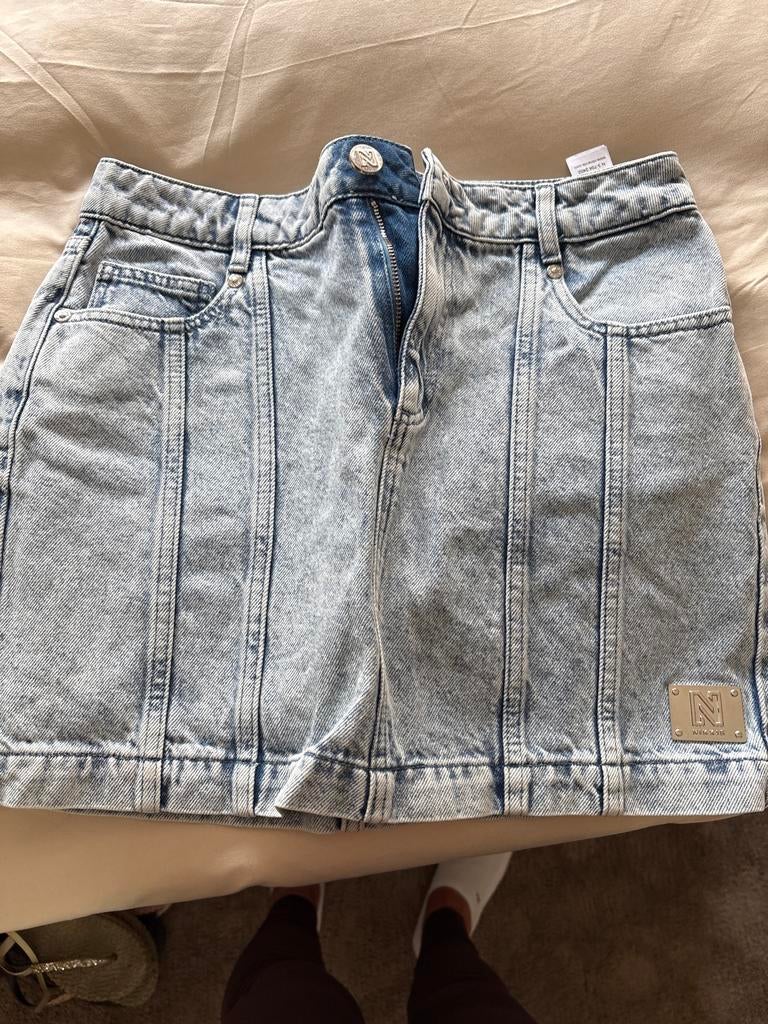 Nikkie spijkerrokje maat 38, Maat 38/40 (M), Blauw, Ophalen of Verzenden, Zo goed als nieuw