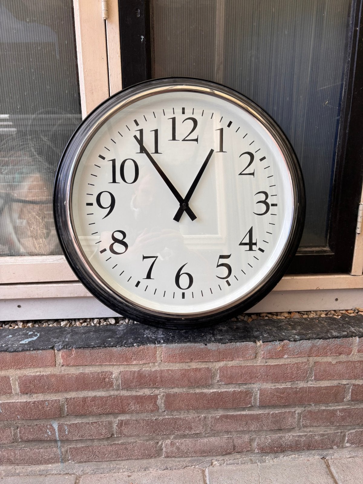 Mooie klok 15 euro, Ophalen, Zo goed als nieuw, Wandklok