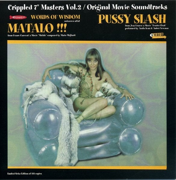 Crippled 7 inch Masters vol. 2 - 1997 Matalo, Pussy slash, Filmmuziek en Soundtracks, 7 inch, Ophalen of Verzenden, Zo goed als nieuw