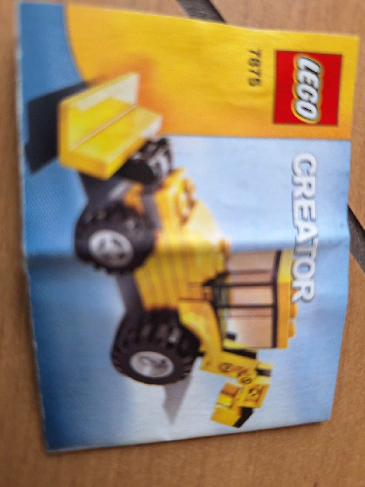 Lego Creator 7875 Graafmachine met instructies, Ophalen of Verzenden