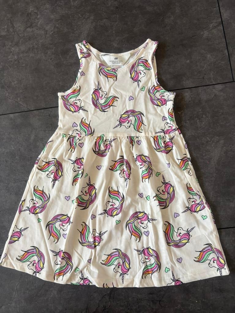 H&m jurkje maat 98/104, Ophalen of Verzenden, Zo goed als nieuw, Meisje, Jurk of Rok