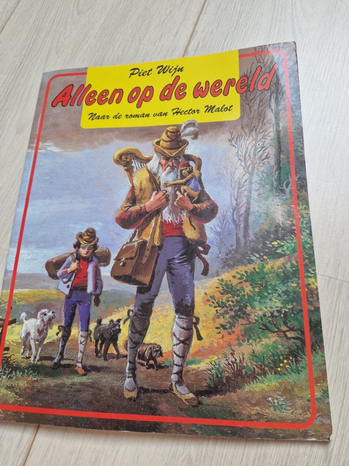 alleen op de wereld remi piet wijn hector malot strip comic, Eén stripboek, Ophalen of Verzenden, Zo goed als nieuw