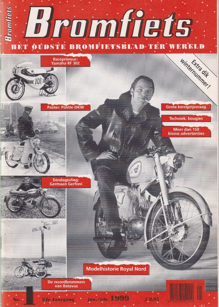 Bromfiets Blad 2 x 1999 & 2000, Ophalen of Verzenden, Zo goed als nieuw, Bromfietsblad, Algemeen