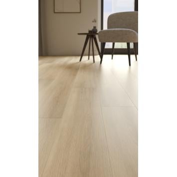 Gamma click pvc vloer Volera donker naturel eiken houtlook, Ophalen, Bruin, Nieuw, Minder dan 10 m²