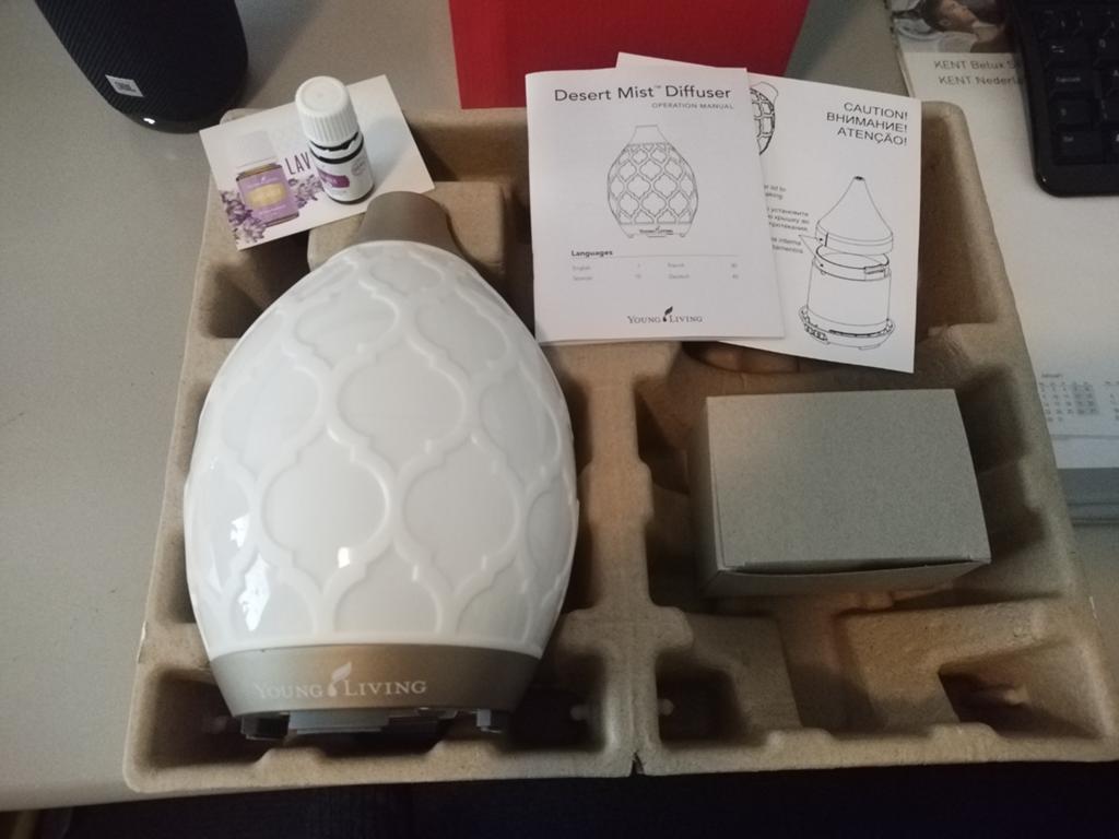 Young Living dessert mist diffuser, Ophalen of Verzenden