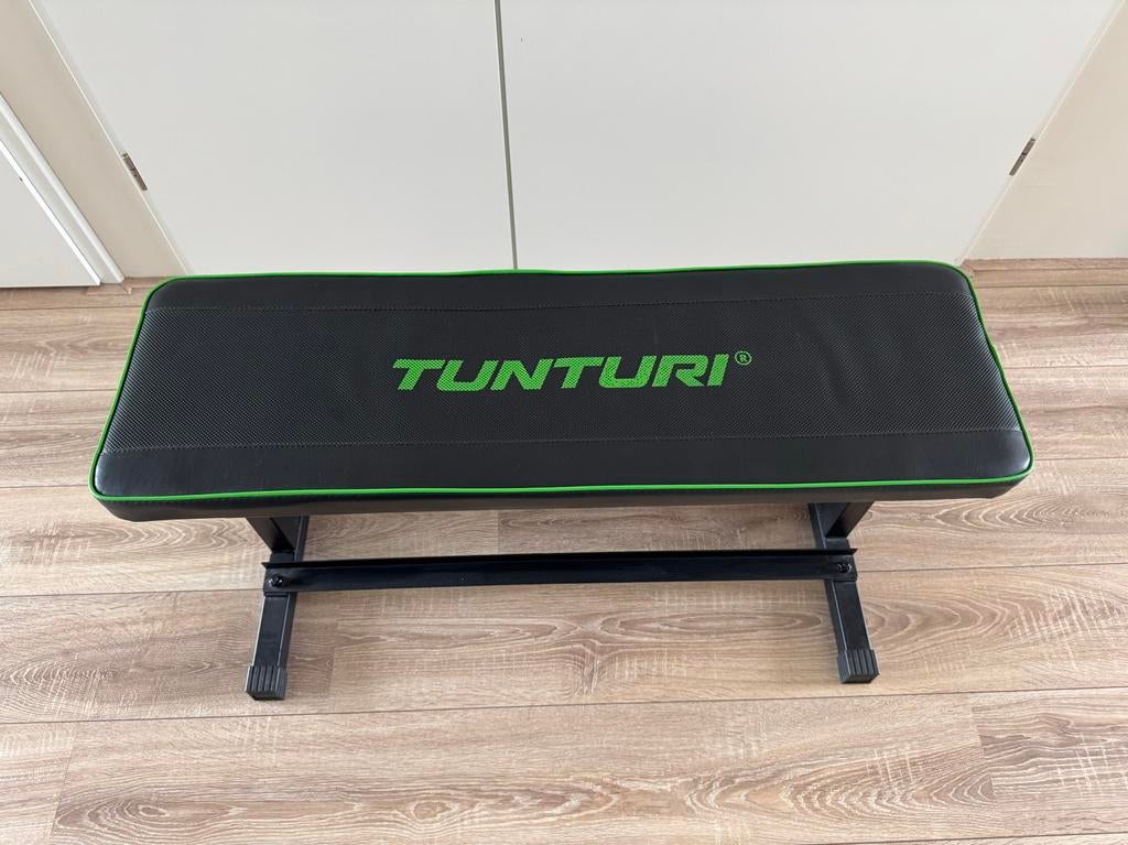 Tunturi fitness bankje, zgan (97x29 cm), Ophalen, Overige typen, Armen, Zo goed als nieuw