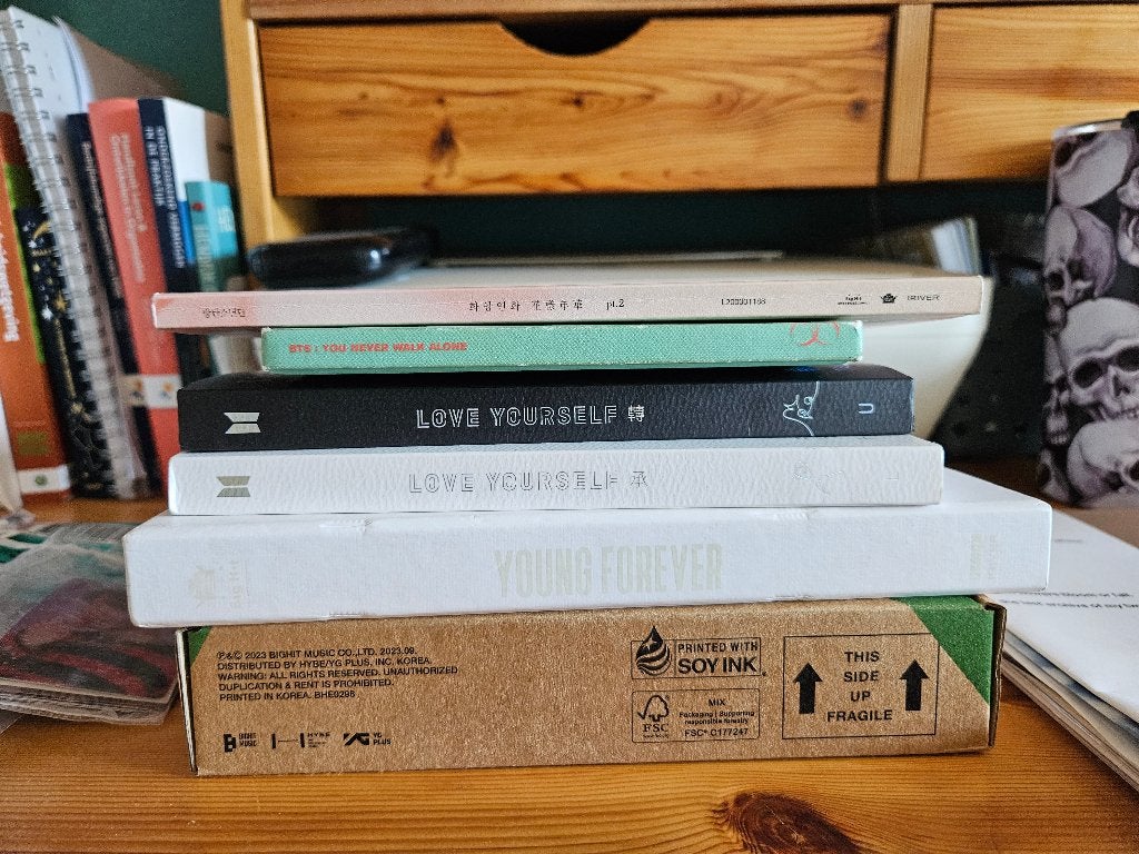 BTS albums, Verzenden, Gebruikt