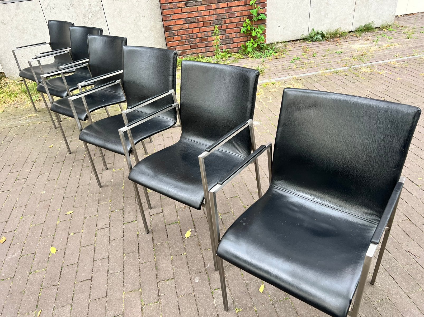 Foto 17 van Design eettafel met 6 stoelen 220x90
