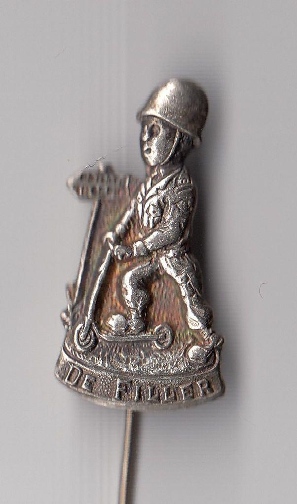 De Filler speldje leger, Verzamelen, Militaria | Algemeen, Niet vindbaar, Niet vindbaar, Nederland, Embleem of Badge