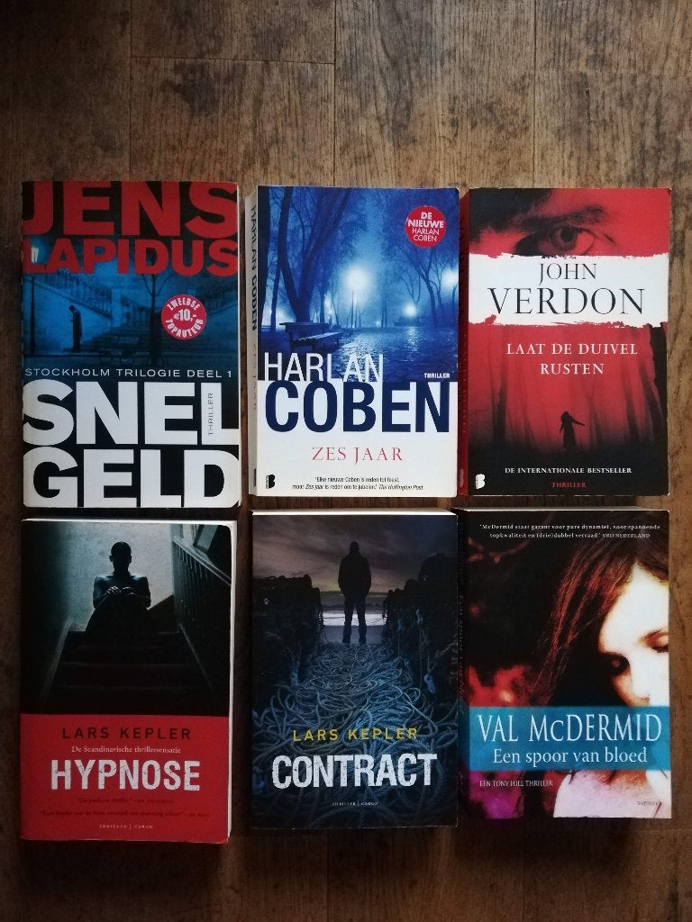 Zes jaar-Harlan Coben; Ik reis alleen-Samuel Bjork; Ragdoll, Ophalen of Verzenden, Zo goed als nieuw, Nederland, Jens Lapidus; Harlan Coben; Samuel Björk; John Verdon; L. Kepler