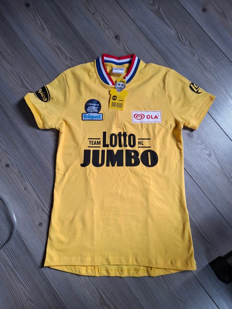 RETRO wielershirt Jumbo Joop Zoetemelk maat S/M, Ophalen of Verzenden, Nieuw, Kleding