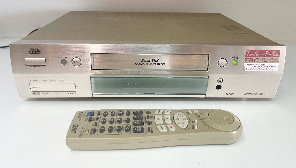 JVC HR-S9500E | Super VHS ET Recorder | Time Base Corrector, N, Ophalen of Verzenden, N, Gebruikt