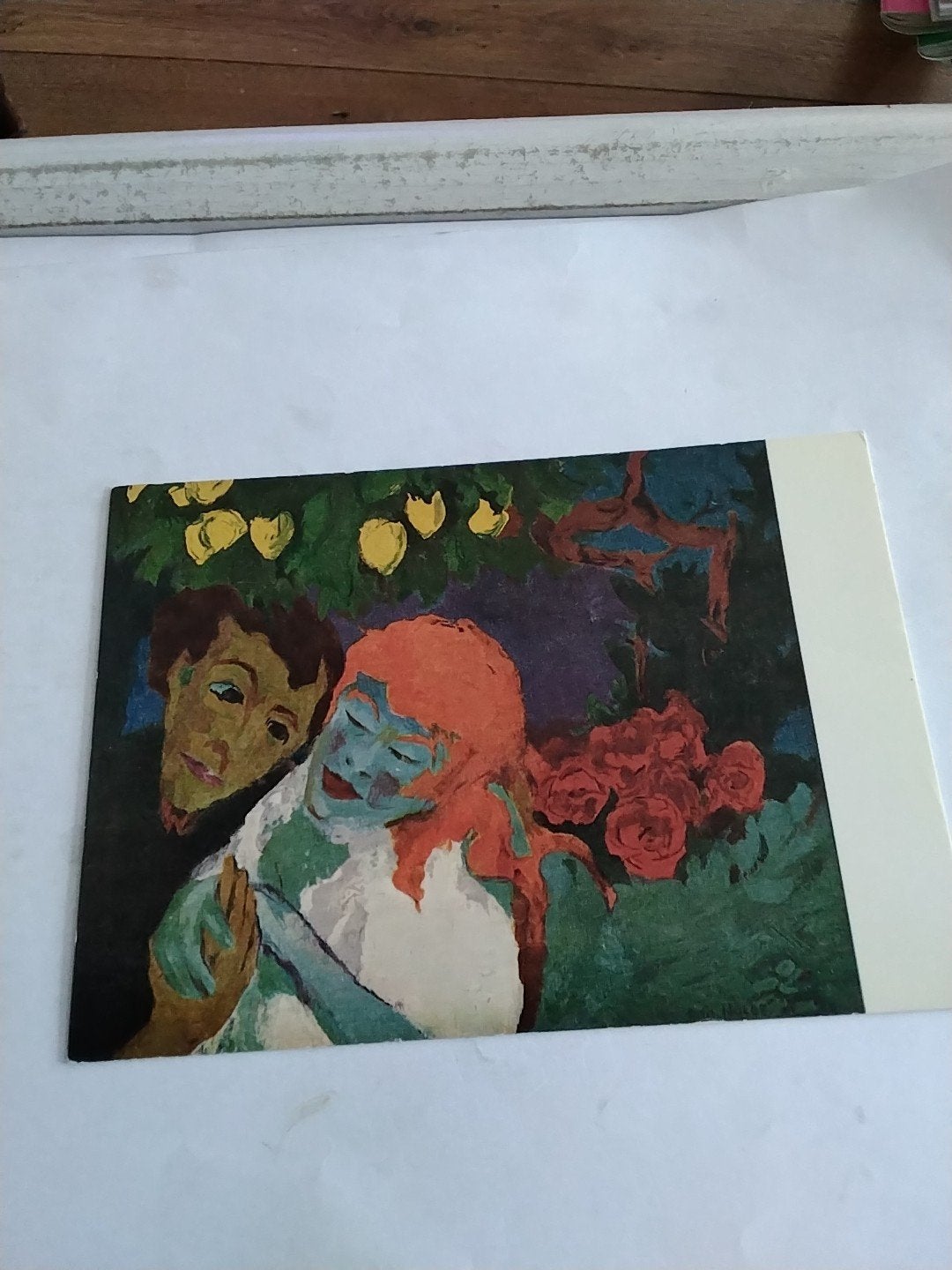 Emil Nolde - Im Zitronengarten - Kunstkaart, Ophalen of Verzenden