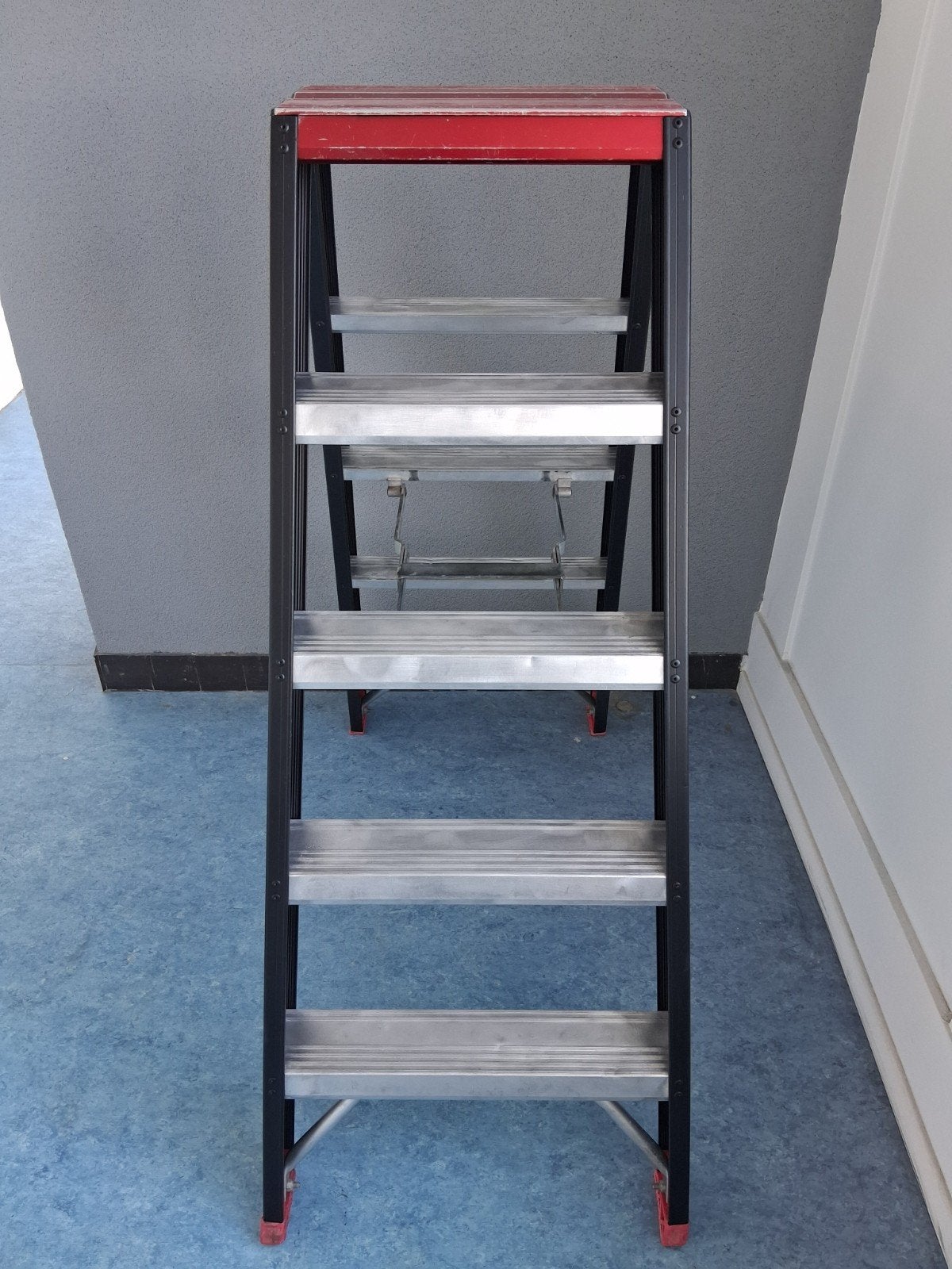 Altrex Taurus dubbele  trap tdo  2x5 treden * Nette staat*, Ophalen, Gebruikt