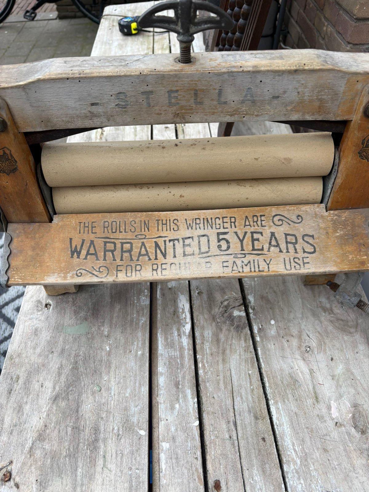 Antieke Stella waswringer/ origineel Vintage, Ophalen