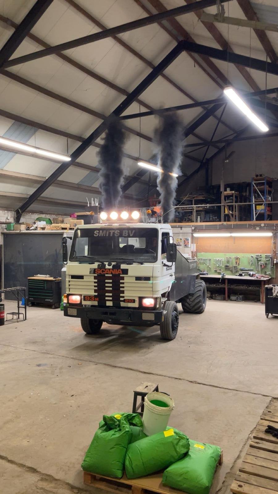 Scania 93 m, Ophalen, Gebruikt