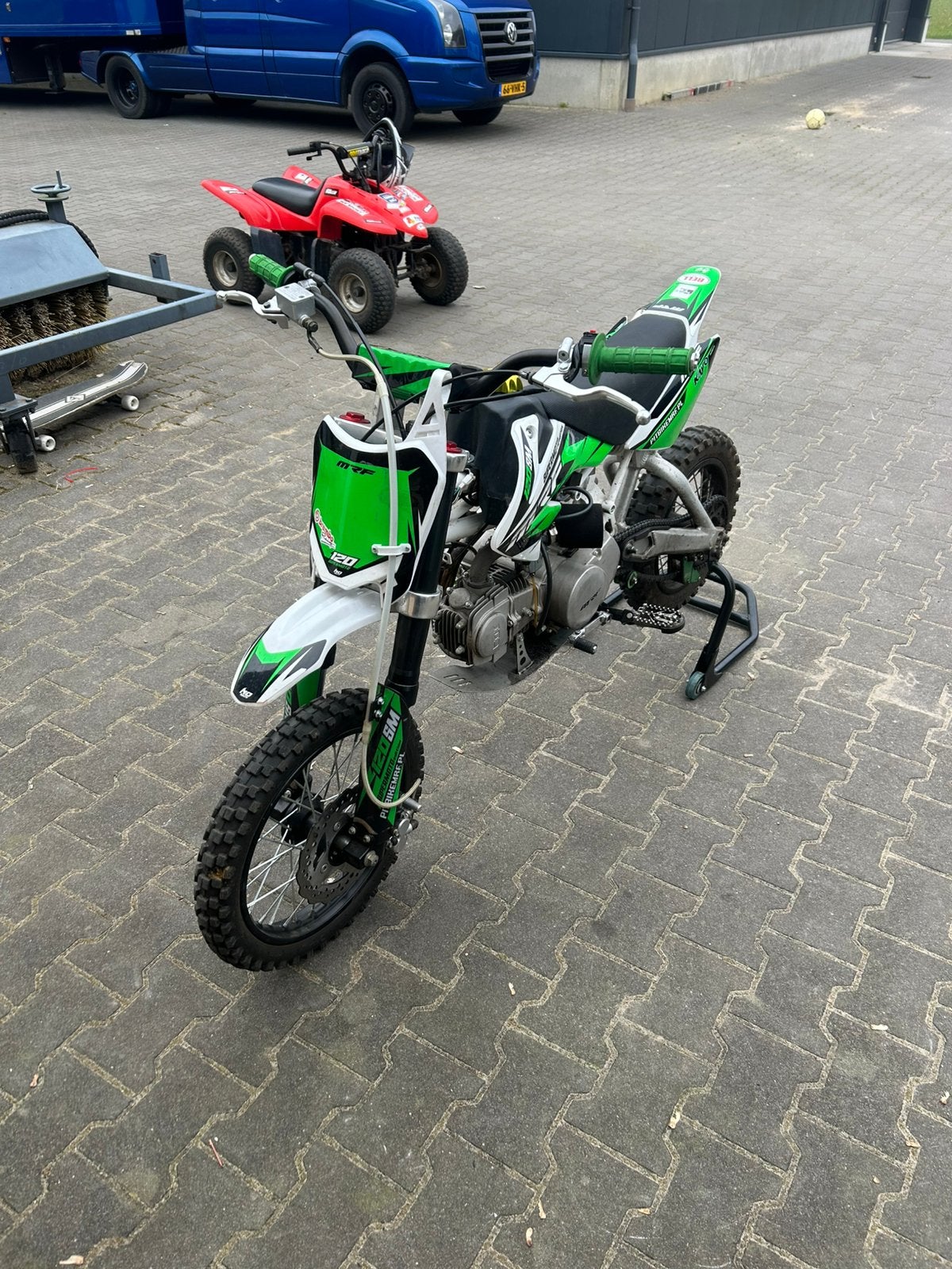 Pitbike 120cc, Fietsen en Brommers, Minibikes, Midibikes en Pitbikes, Ophalen of Verzenden, Zo goed als nieuw, Pitbike