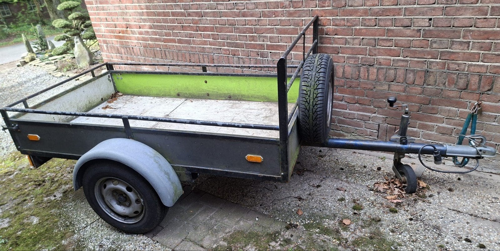 aanhanger, Ophalen, Gebruikt