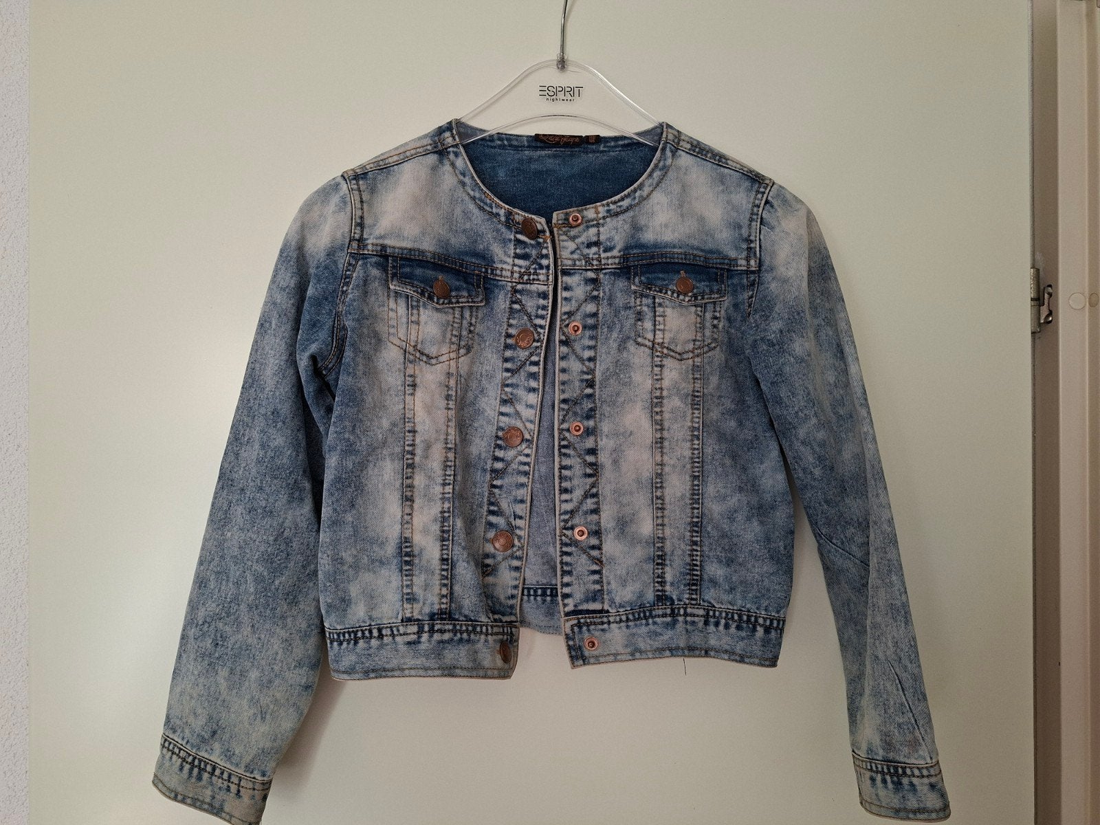Spijkerjasje voor meisjes - maat 140/146, Kinderen en Baby's, Meisje, Ophalen of Verzenden, D zine, Overige typen
