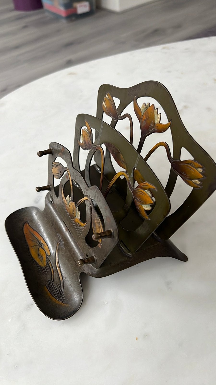 Art nouveau brievenstandaard rond 1920, Ophalen of Verzenden