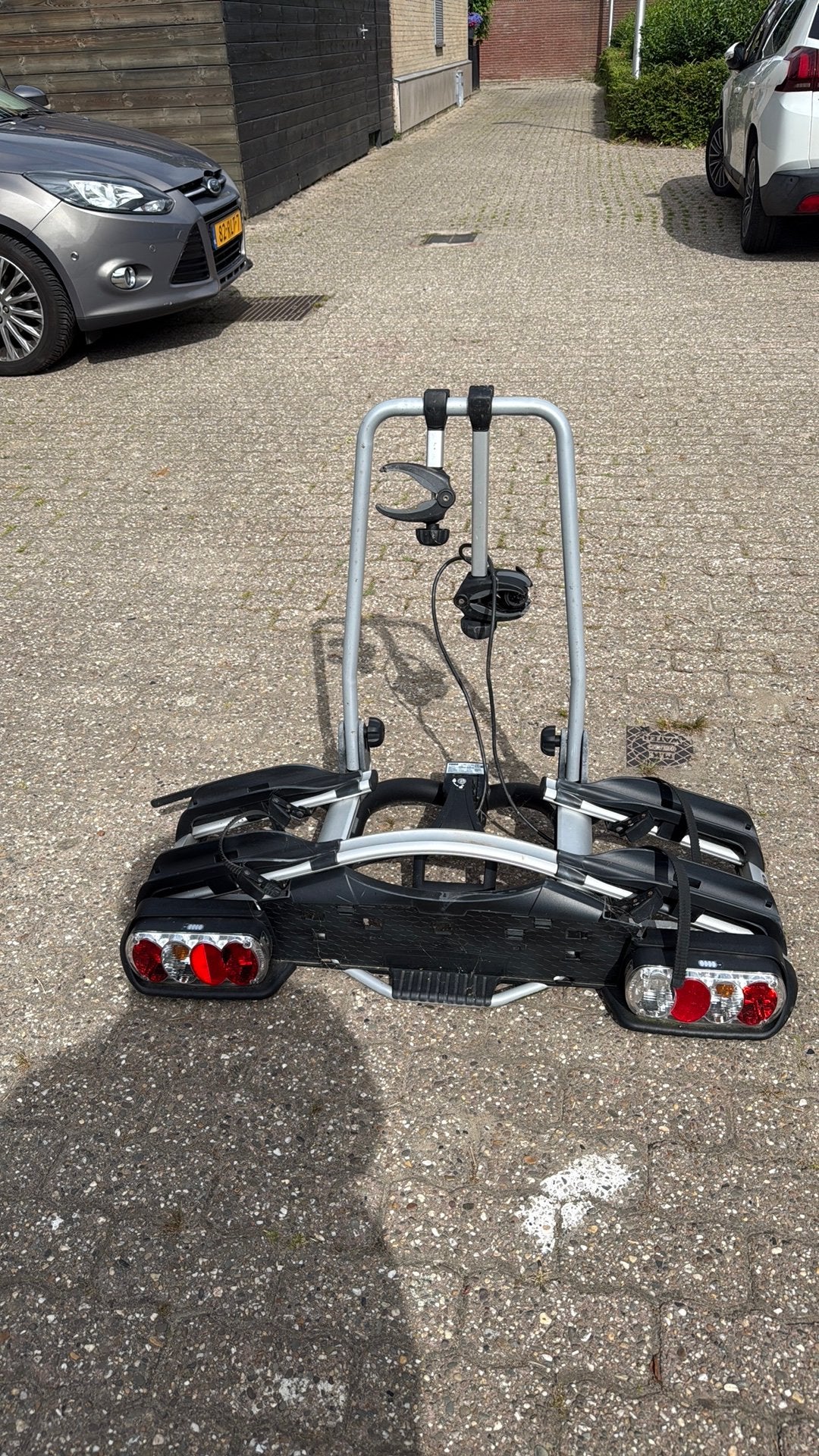 Thule volvo fietsendrager (2 fietsen), Auto diversen, Fietsendragers, Ophalen of Verzenden, Zo goed als nieuw, Trekhaakdrager