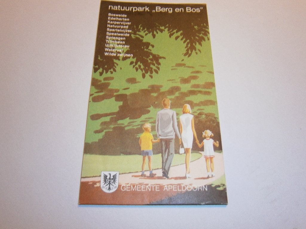 Natuurpark Berg en Bos, folder, Ophalen of Verzenden, Zo goed als nieuw, Overige onderwerpen