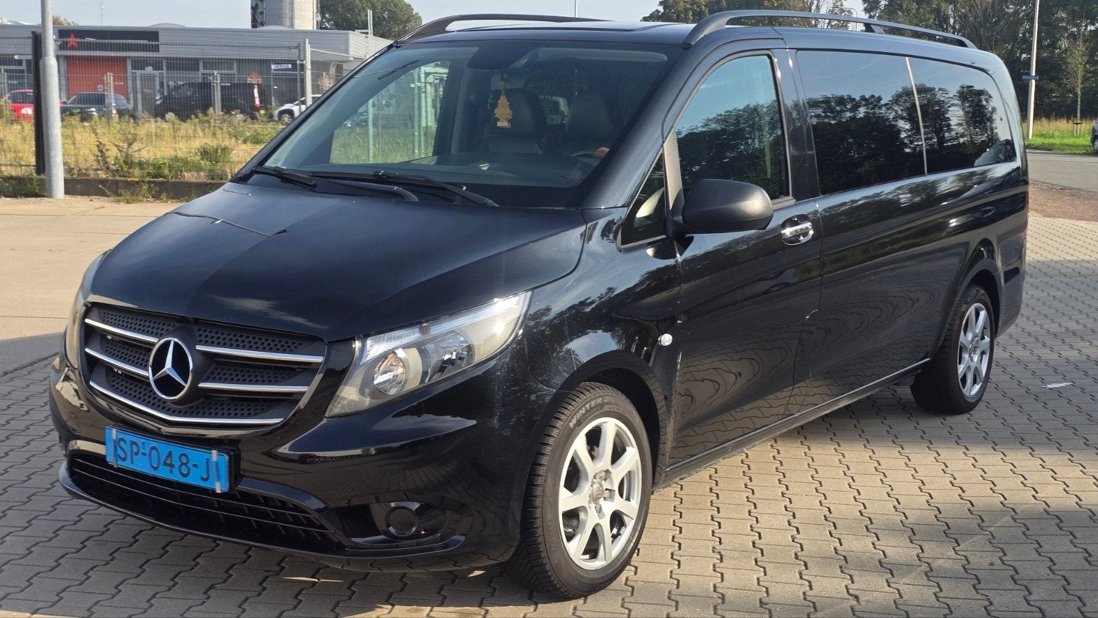 Mercedes-Benz Vito Tourer 114CDI XL 136pk 7G-TRONIC Plus, Auto's, Automaat, 2000 kg, Zwart, Bedrijf