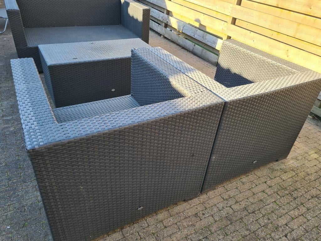 Loungeset - Gebruikt - T.e.a.b., Ophalen, 4 zitplaatsen, Gebruikt, Bank