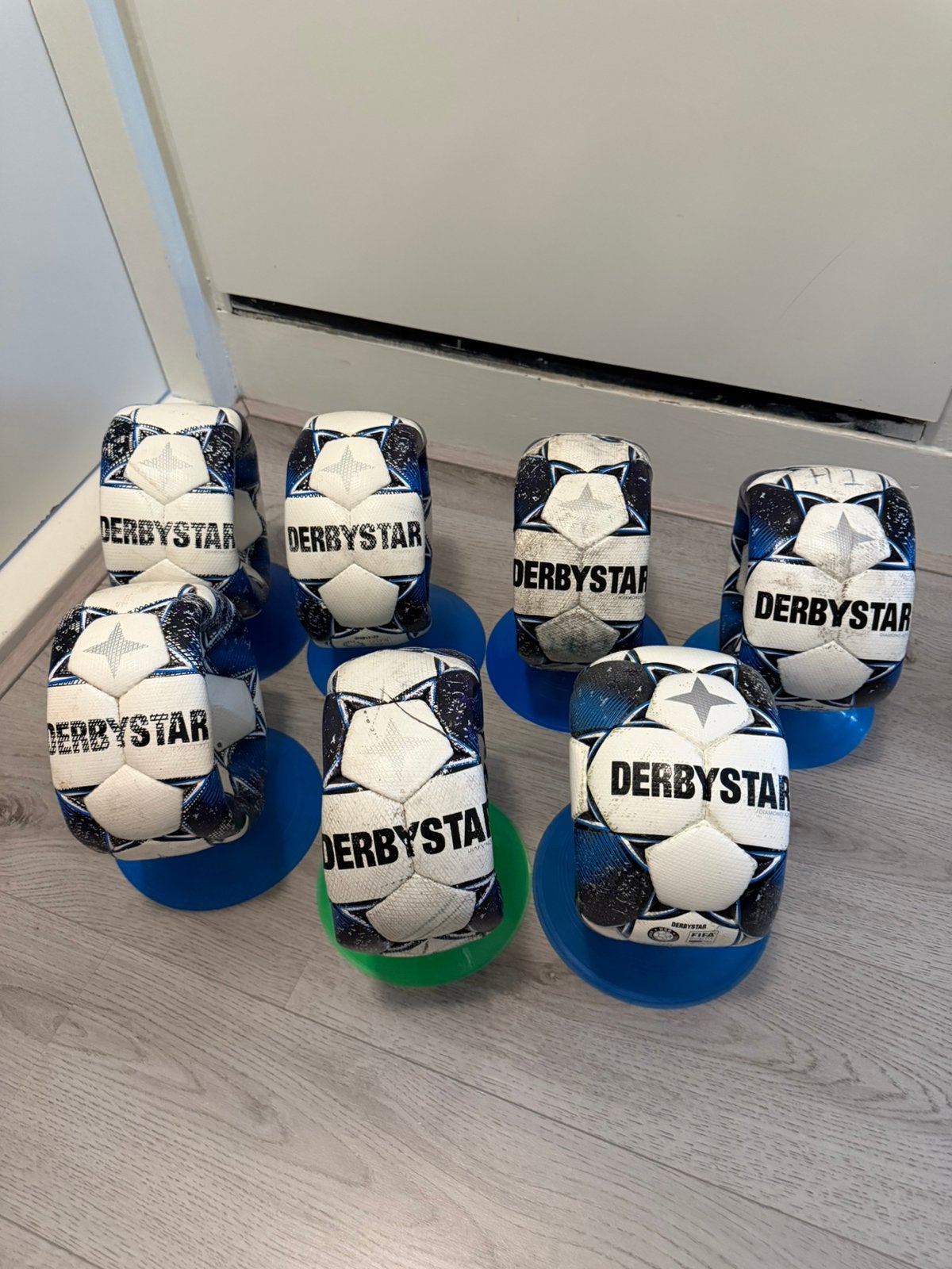 7x Derbystar brillant APS Diamond II, Maat XL, Ophalen of Verzenden, Zo goed als nieuw, Bal