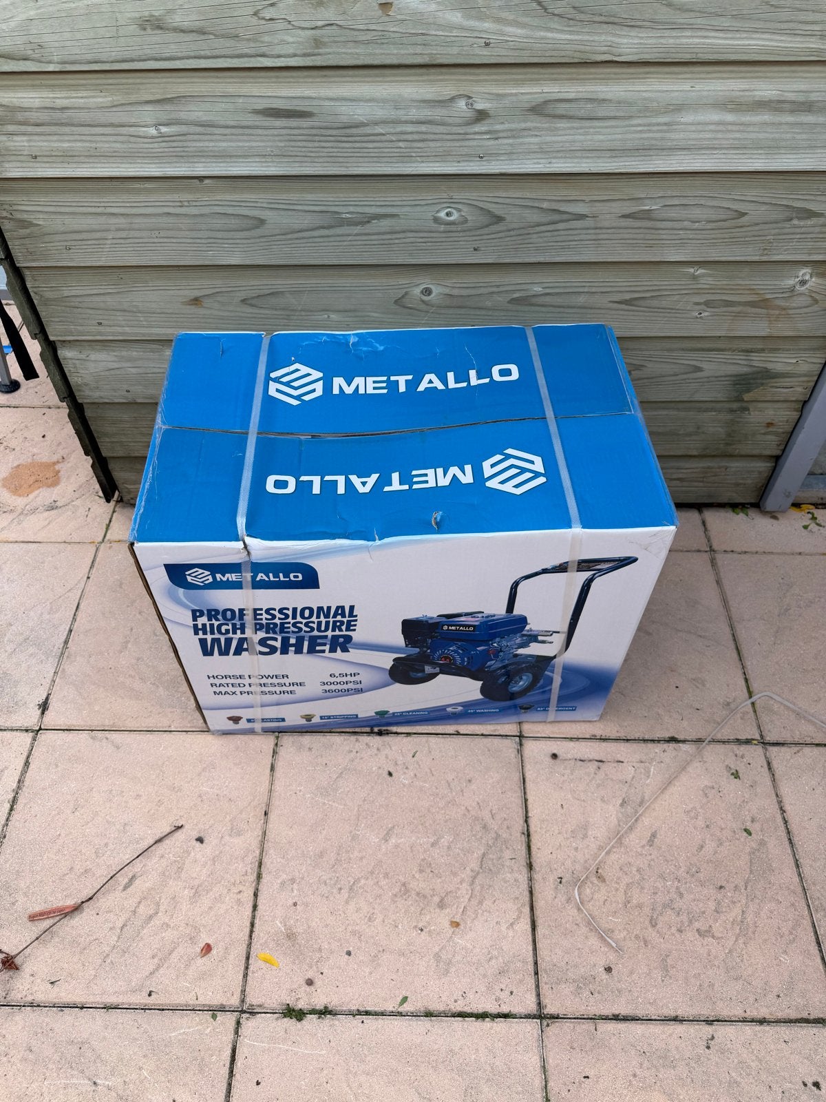 Metallo Professionele Hogedrukreiniger - Nieuw in doos, Tuin en Terras, Ophalen, Nieuw, Benzine