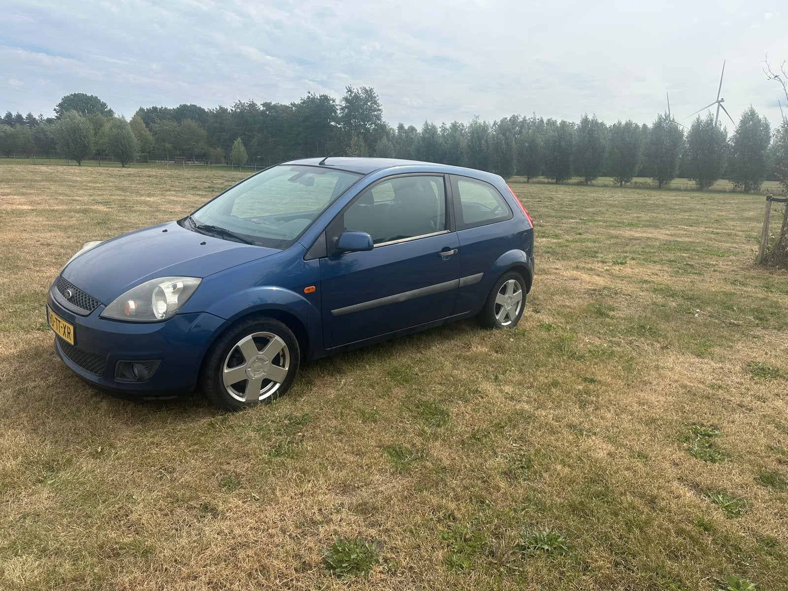 Ford Fiësta 1.3 8V 3DR 2007 Blauw, 1299 cc, 40 €/maand, 4 cilinders, Blauw