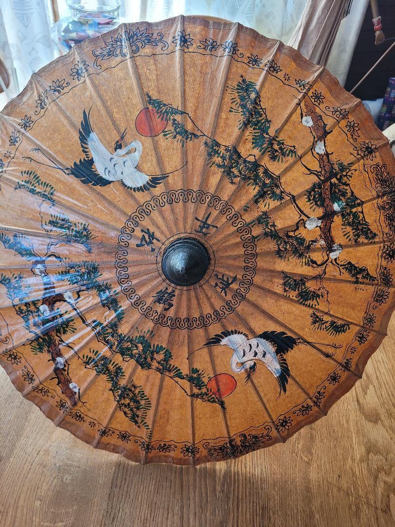 Parasol, Ophalen