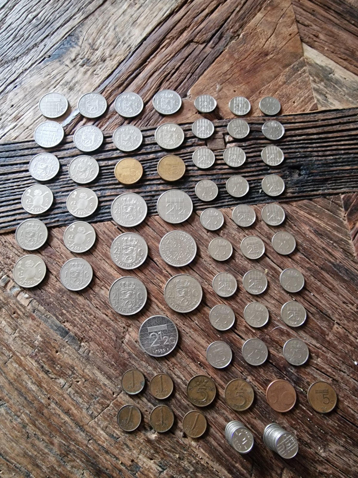 alles in een koop guldens, Postzegels en Munten, Ophalen of Verzenden