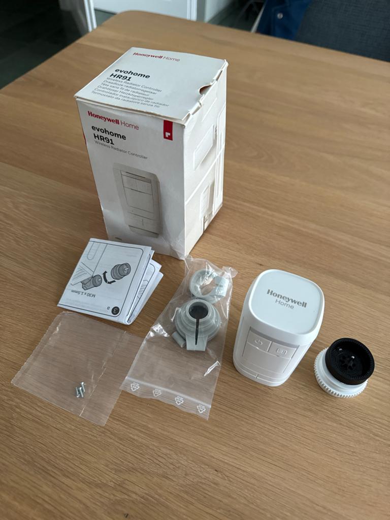 Honeywell Home evohome HR91 Draadloze Radiatorregelaar, Ophalen of Verzenden, Zo goed als nieuw, Thermostaat