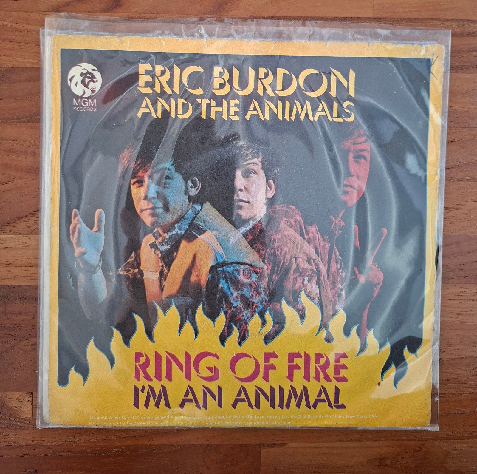 Burdon, Eric / Animals - Ring of fire - Single is TOP, Ophalen of Verzenden, Gebruikt, 7 inch, Pop