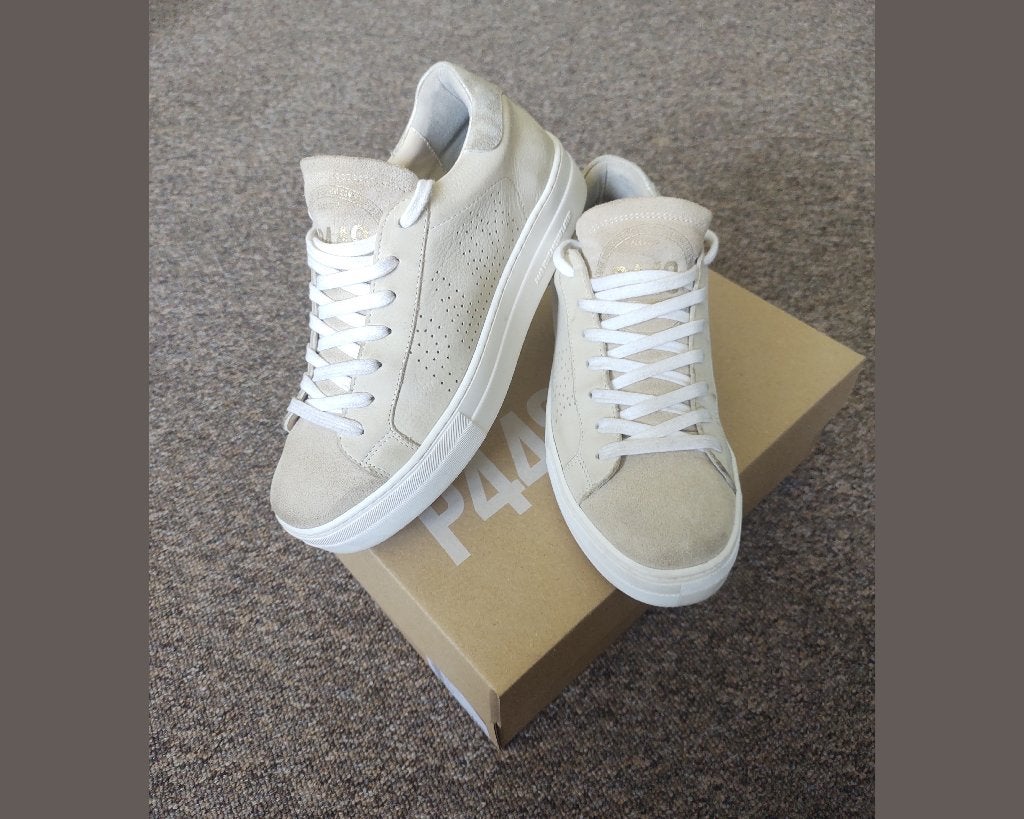 P448 Thea sneakers, echt leer, maat 39 - zgan met doos, Kleding | Dames, P448, Wit, Ophalen of Verzenden, Sneakers of Gympen