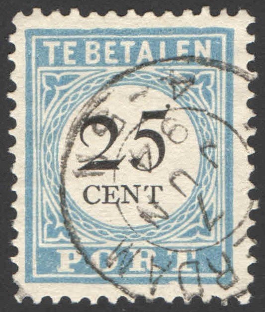 Nederland Port 11 gestempeld 1881, Ophalen of Verzenden, T/m 1940, Gestempeld