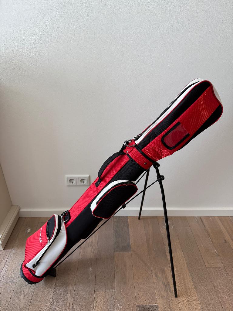 Golftas - Pencilbag - Merk: Silverline - Zwart/Rood/Wit, Ophalen of Verzenden, Zo goed als nieuw, Tas, Overige merken