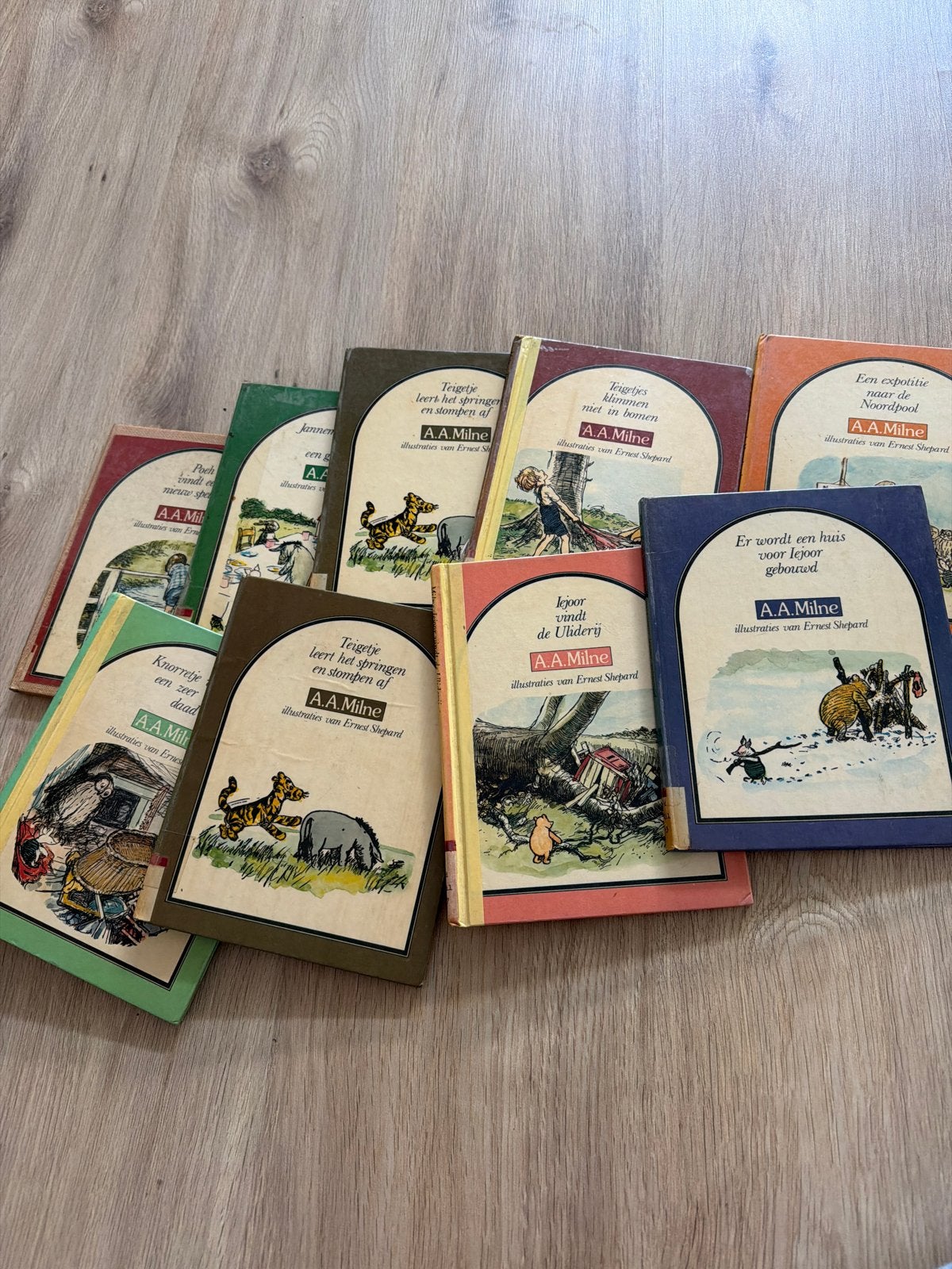 Winnie de Poeh boeken van A.A. Milne - Vintage collectie, Boeken, Ophalen, Gelezen, Sprookjes